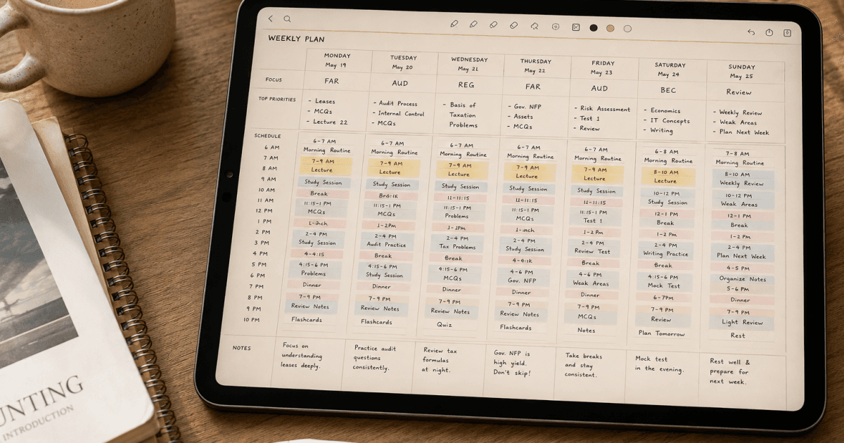 Study Planner Examples: 10 Layouts That Actually Work